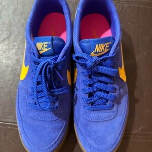 Nike Killshot 2 Royal Blue Sneakers with Yellow Swoosh